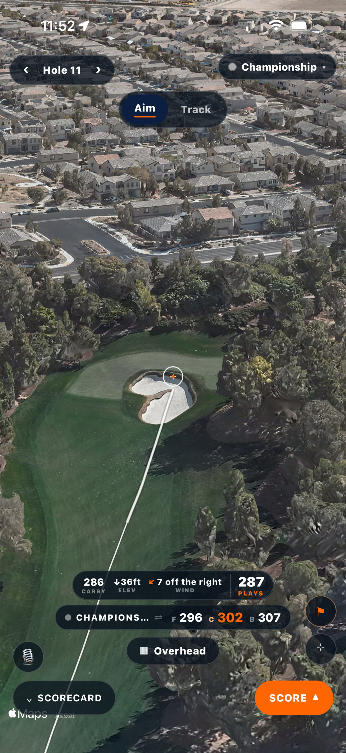 Any hole, same read: 286 carry, 302 plays-like